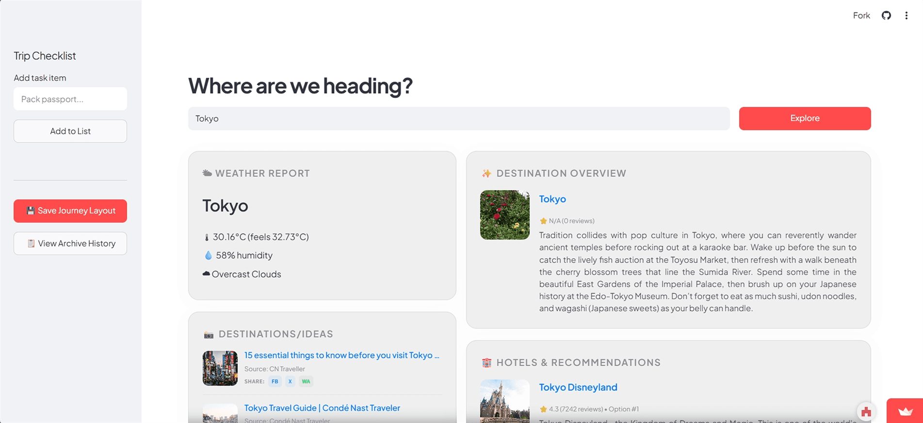 Seyahatify screenshot